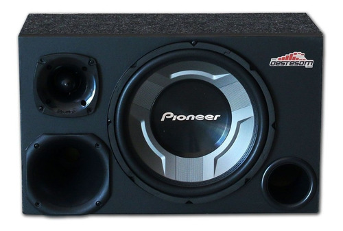 Kit Som Automotivo Radio Bluetooth Caixa Chevette Trio