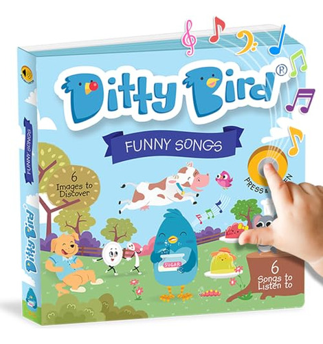 Libros Musicales De Ditty Bird Para Niños Pequeños | Libro