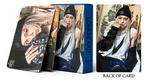 55 Photocards Stray Kids - Felix Edition