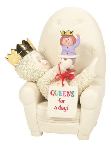 Department 56 Snowbabies Awesome Queens For A Day - Figura D