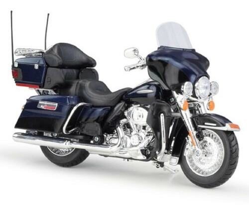 Maisto Harley 2013 Flhtk Electra Glide Ultra 1/12 Azul [u]