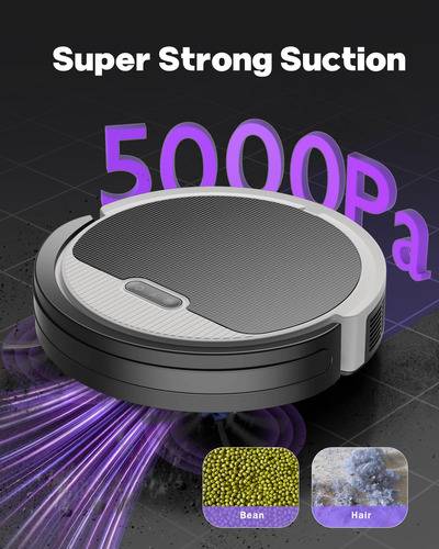V3 Aspiradora Y Trapeador Robot 2 En 1 5000 Pa Mmg