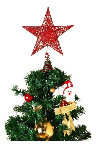 Estrella Arbol De Navidad Adorno Navideño Decoracion Navidad