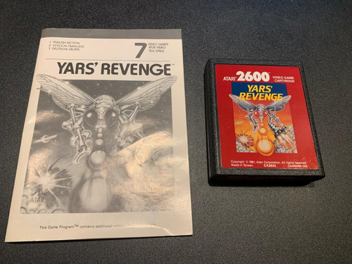 Yars' Revenge Atari 2600 (Usado)