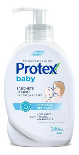 Sabonete Líquido Infantil Baby 200ml Protex