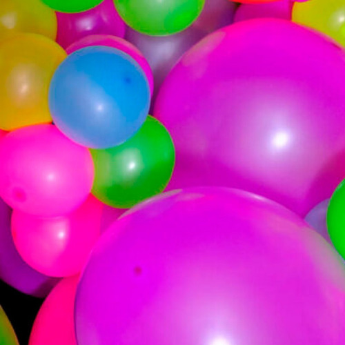 Imagem 5 de 5 de Balão Neon Nº 9 - Kit 25 Unidades