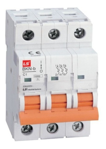 Interruptor Automático 3x40a Ls Curva D 10ka Certificado Sec