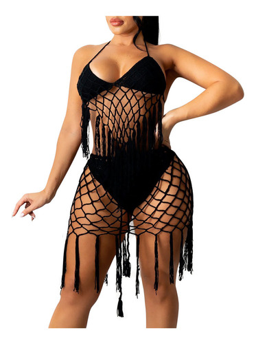 Zt Conjunto Traje De Baño Cuello Colgante Y Ropa Interior