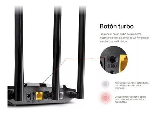 Router Mercusys MW330HP negro 110V/220V