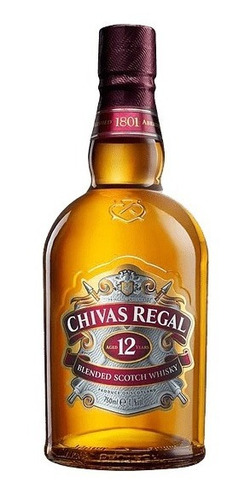 Imagen 3 de 3 de Whisky Chivas Regal 12 Años Litro