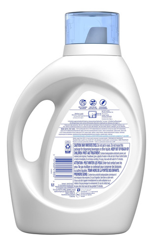 Detergente Líquido Suave Para Ropa 64 Cargas Tide Free Y Gen