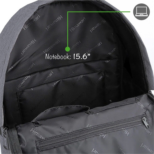 Imagen 5 de 10 de Mochila Bolso Himawari Con Monedero 0422.