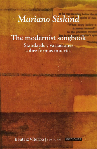 The Modernist Songbook - Standards Y Variaciones Sobre Forma