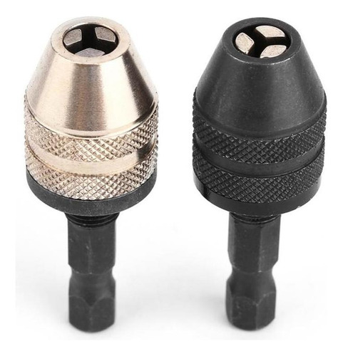 Adaptador De Broca Sin Llave De 1/4 Con Vástago Hexagonal D