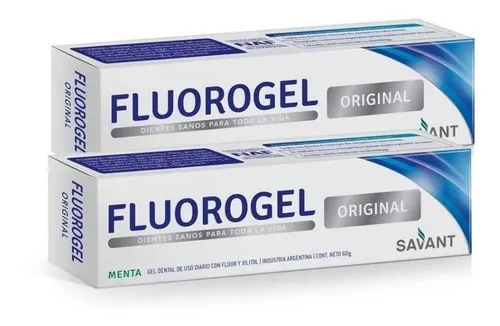 comprar Fluorogel Original Menta Gel Dental Con Fluor 60g 2 Unidades