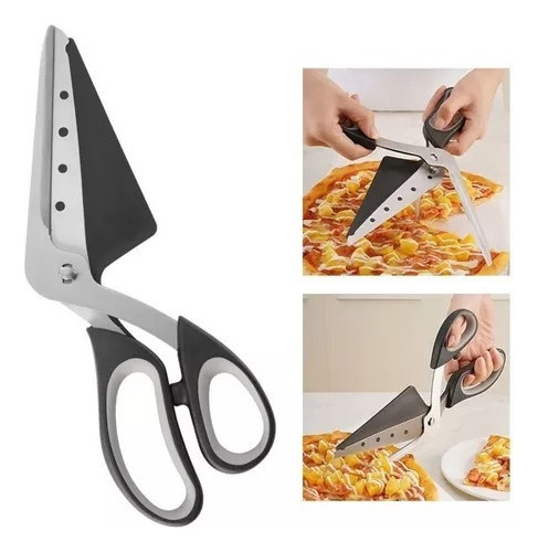 Cnn Pala For Pizza 2 En 1, Tijeras, Tabla Cortar