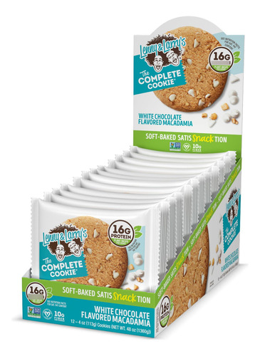12 Galletas The Complete Cookie Sabores Variados 113 Gramos