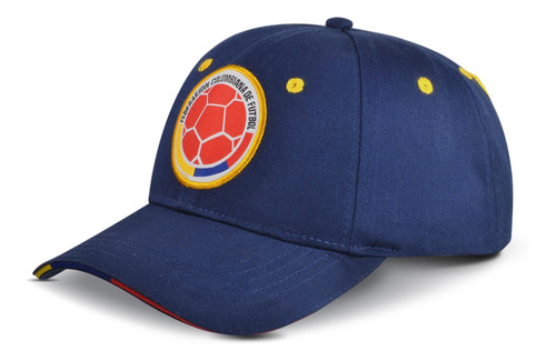 Gorra Federación Colombiana Fútbol Oficial Selección Azul