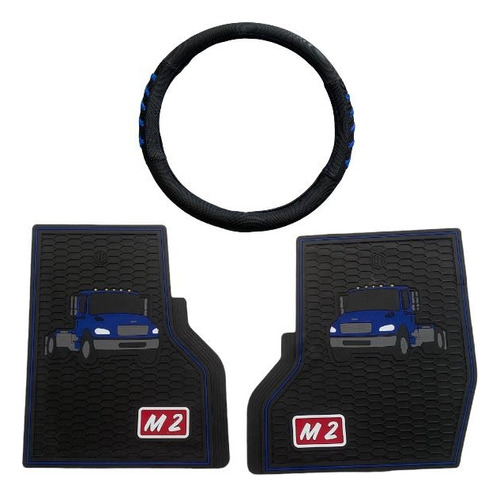 Tapetes Para Freightliner M2 Con Funda Cubre Volante 3xl