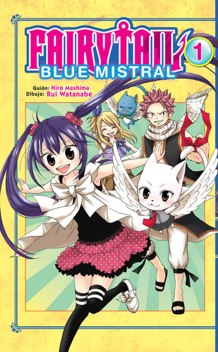 Fairy Tail Blue Mistral 1 (libro Original)