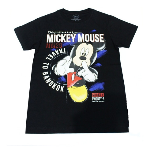 Remera Disney Mujer Mickey Mouse Travel To Bangkok 0053