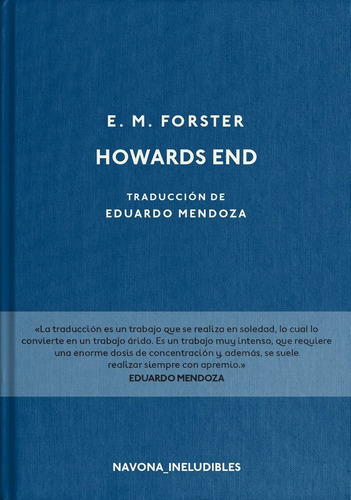 Howards End - E. M. Forster / Navona + Sorpresa