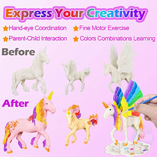 Yileqi Pinta Tu Propio Kit De Pintura De Unicornio, Manualid