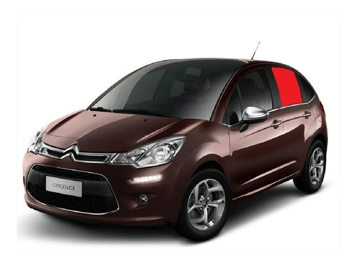 Vidrio Puerta Citroen C3 2013 Al 2019 Trasero Izquierdo