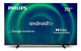 Smart Tv Philips 70 Polegadas, Wi-fi, Bluetooth - 70pug7406