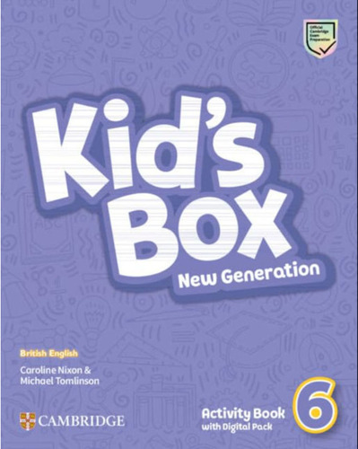 Kid's Box New Generation Level 6 Activity Book With Digital