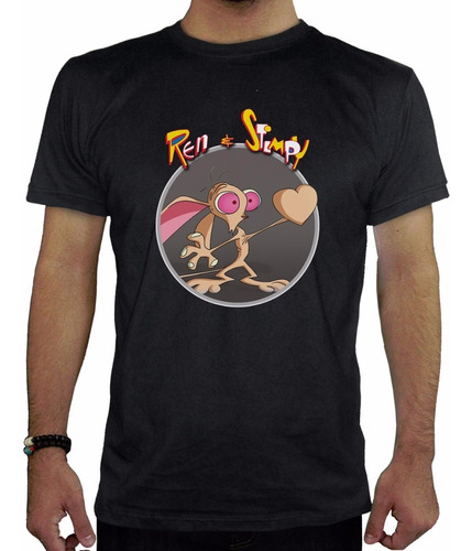 Remera Hombre  Ren & Stimpy1 Inkpronta