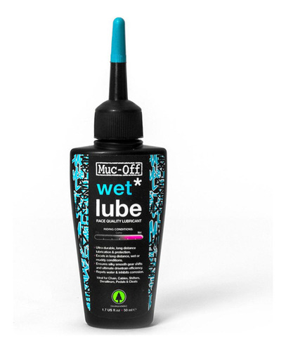 Lubricante Para Bicicleta 50 Ml Humedo Muc-off