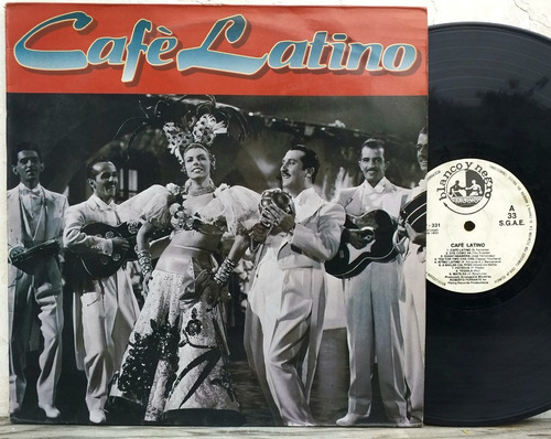 Cafè Latino - Cafe Latino - Lp Italia Año 1992 Salsa Rumba