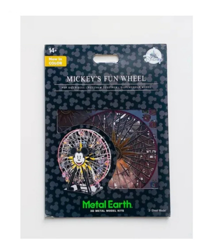 Maqueta Metal Earth 3d Mickey Fun Wheel