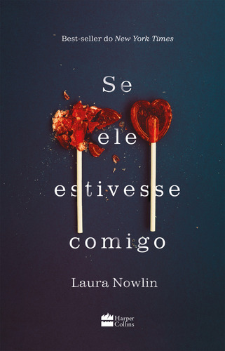 Se ele estivesse comigo, de Laura Nowlin. Editora HarperCollins, capa mole em português