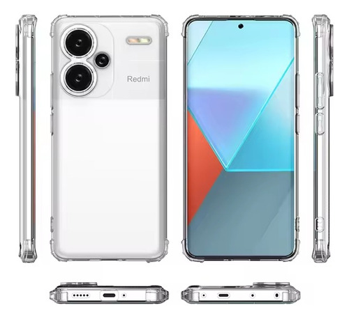 Funda Transparente + Hidrogel Para Xiaomi Note 13 Pro Plus