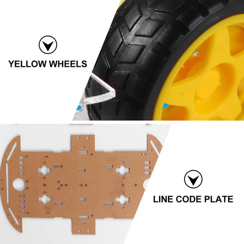 Kit Chasis Robot 4wd - Compatible Con Arduino Y Pi