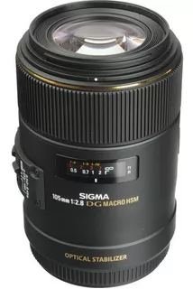 Lente Sigma Macro 105mm F/2.8 Ex Dg Hsm Os P/nikon