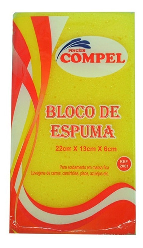 Bloco De Espuma 6 X 13 X 22 Compel