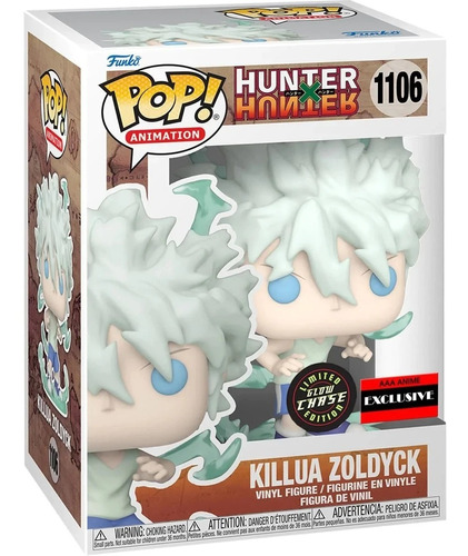 Funko Pop Hunter X Hunter Killua Zoldyck Aaa Anime Chase