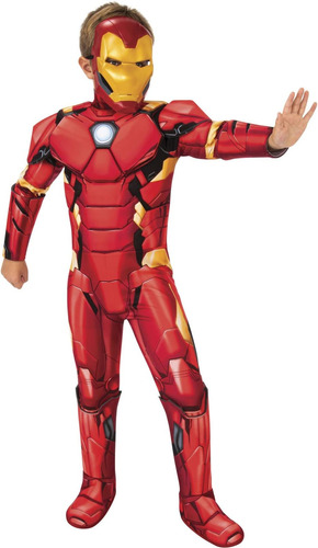 Disfraz De Iron Man Para Niños/talla M