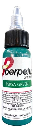 Persa Green Perpetual 1 Onz Pigmento Para Tatuar