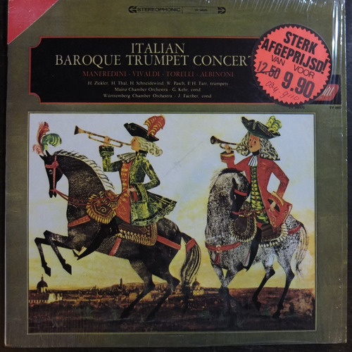 Vinilo  Italian Broque Trumpet Concert El Zicker