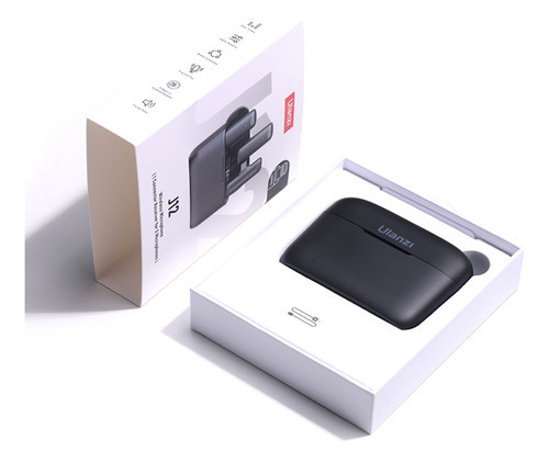 Microfono Profesional Inalámbrico Dual Ulanzi J12 Usb Para Iphone Negro Negro