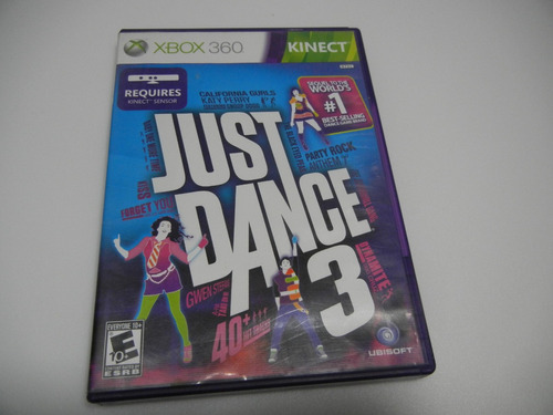 Jogo Just Dance 3 Xbox 360 Original Kinect