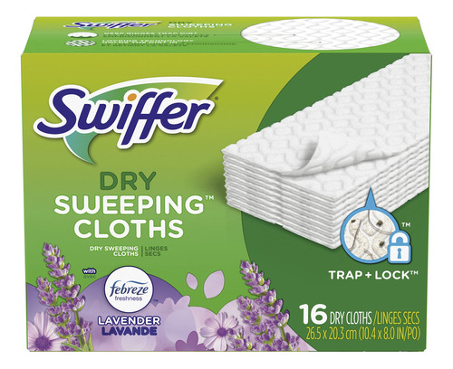 Repuesto De Pa&ntilde;os Secos Swiffer Sweeper, En Una Caja