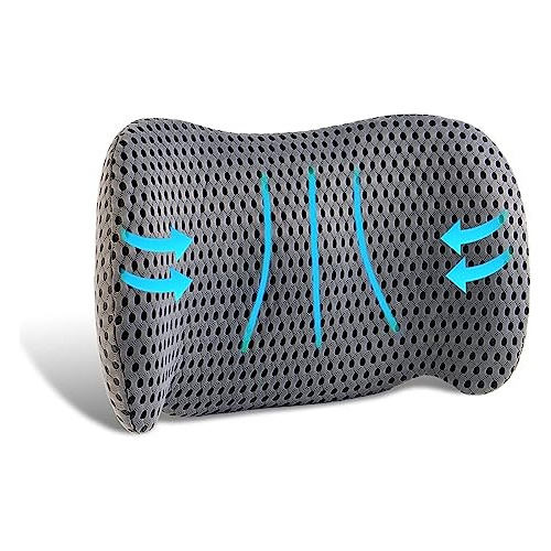 Almohada De Apoyo Lumbar, Ergonómica, Mejora La Postura Sent