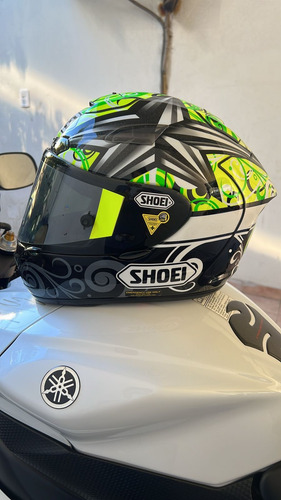 Casco Shoei Tony Elías De Carbono Original Japón, Excelente! Negro Sergeant L (Usado)