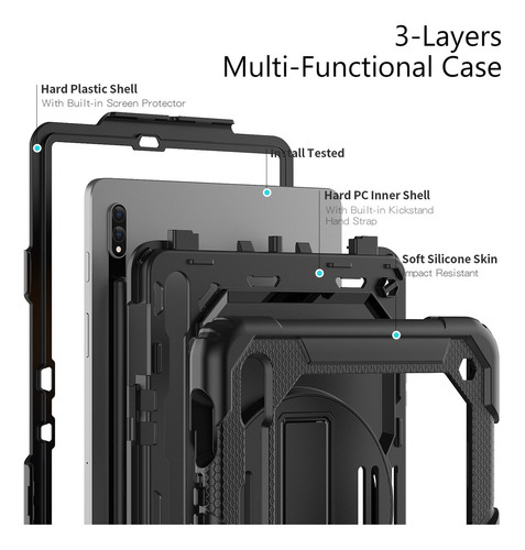 Funda Tablet Pc Para Samsung Galaxy Tab S8 De 11 Pulgadas Sm