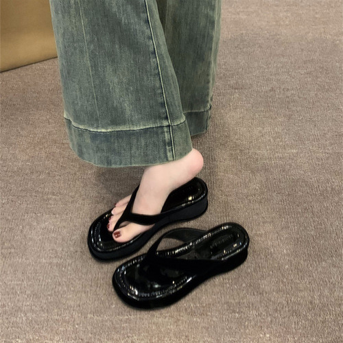Zapatillas De Suela Gruesa For Mujer, Francesas Moda Verano